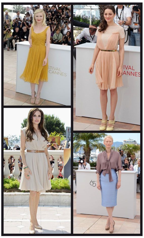 Looks trandy de celebrities en el Festival de Cine de Cannes