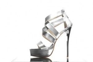sandalias plata