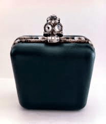 clutch verde botella