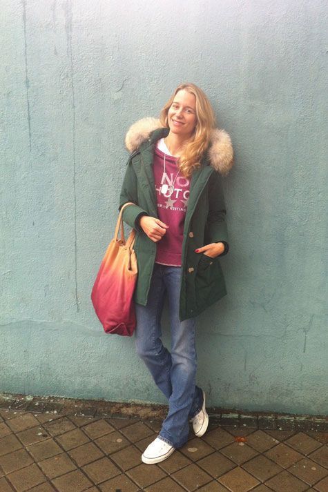 parka verde