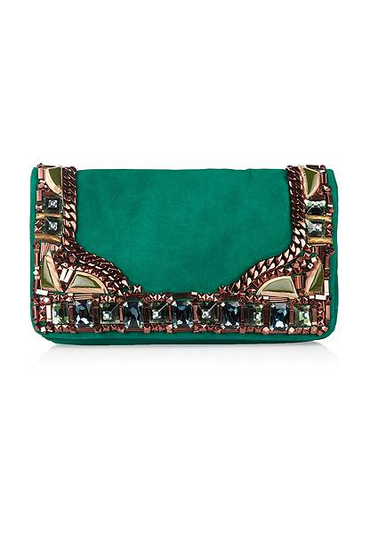 bolso verde pavo