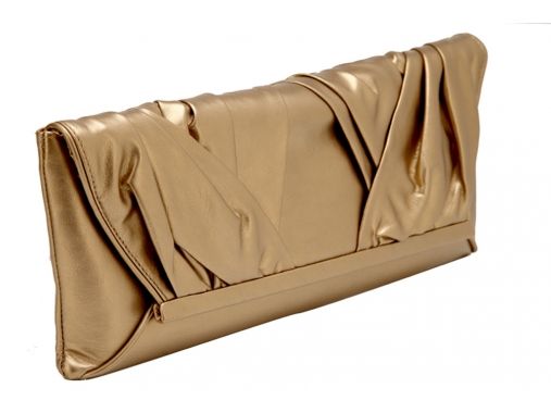 cartera dorada