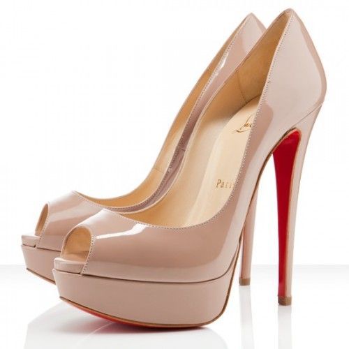 peep toes nude
