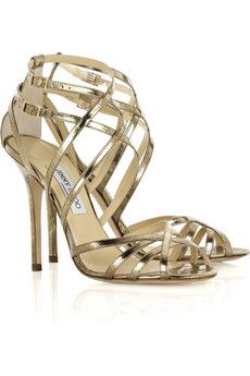 Sandalias doradas Jimmy Choo