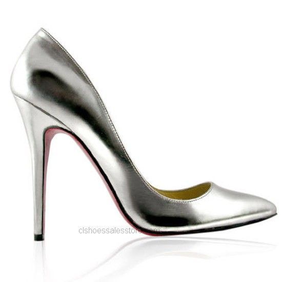 laboutin plata punta fina