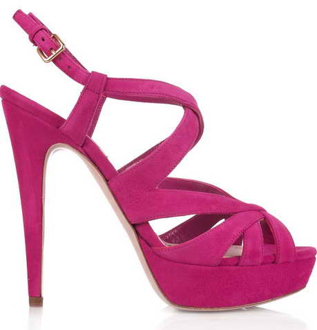 sandalia fucsia
