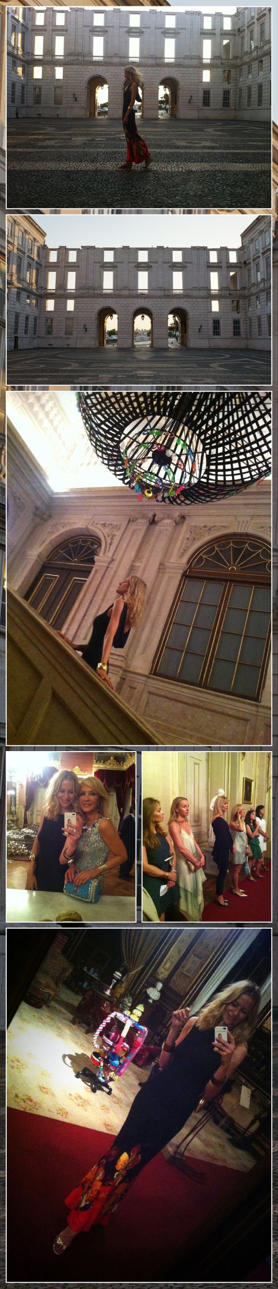 María León en el "Palacio de Ajuda" en Lisboa - Portugal