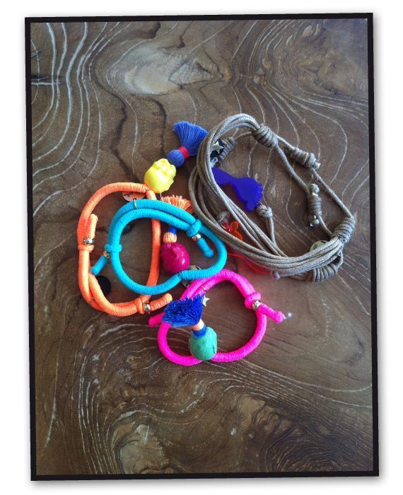 Pulseras de colores de Porto Petro que le encantan a María León