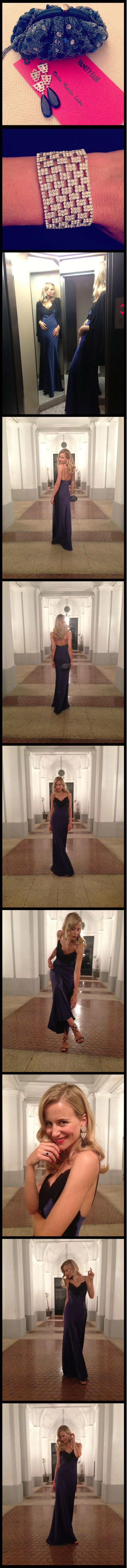 María León y su vestido Pedro del Hierro con complementos de Jimmy Choo