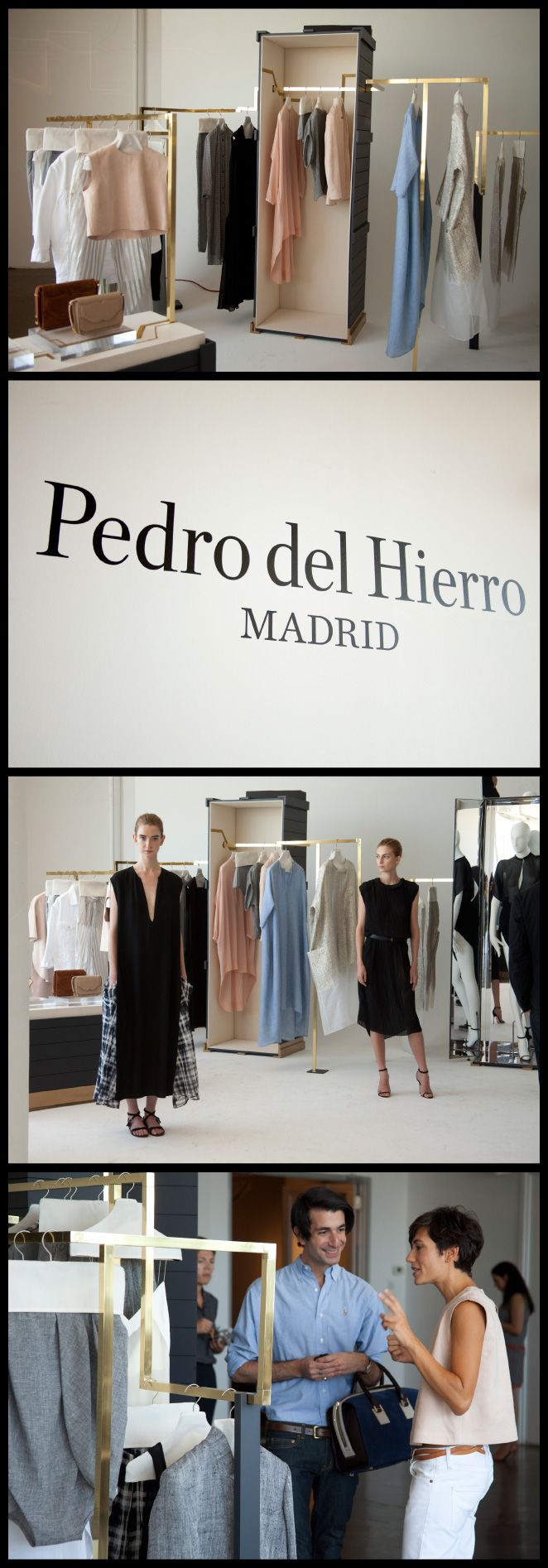 Colección primavera/verano Pedro del Hierro en los estudios Canoe en Manhattan