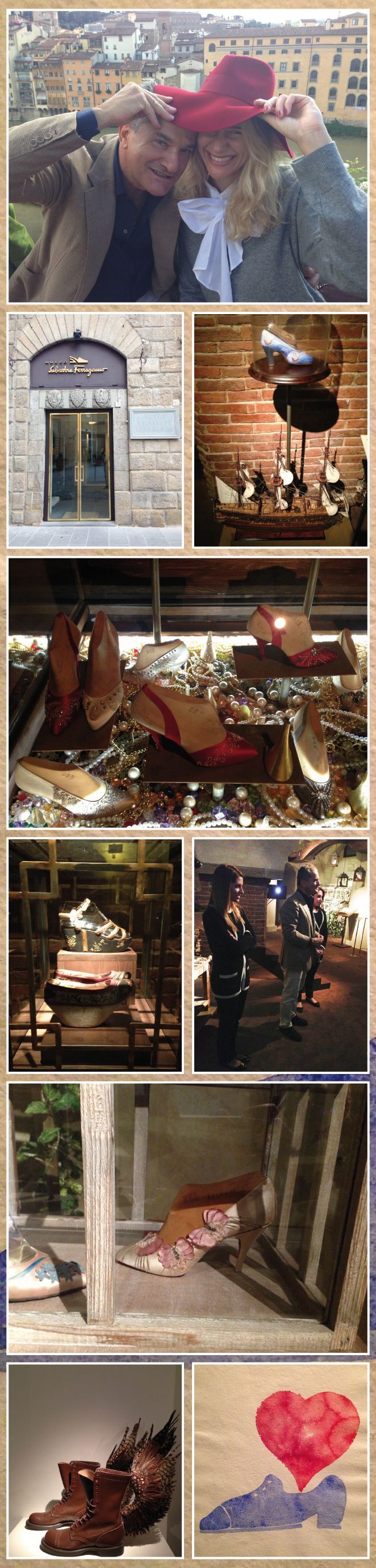 María León y el Museo Ferragamo que acogía la exposición “El zapatero prodigioso”
