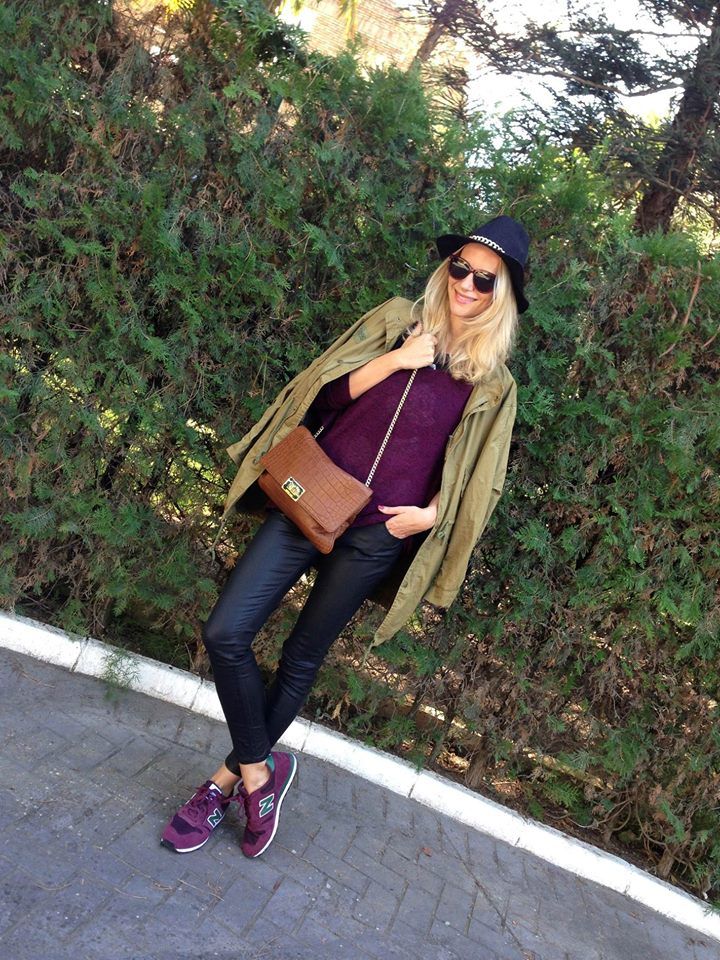 look urbano con zapas