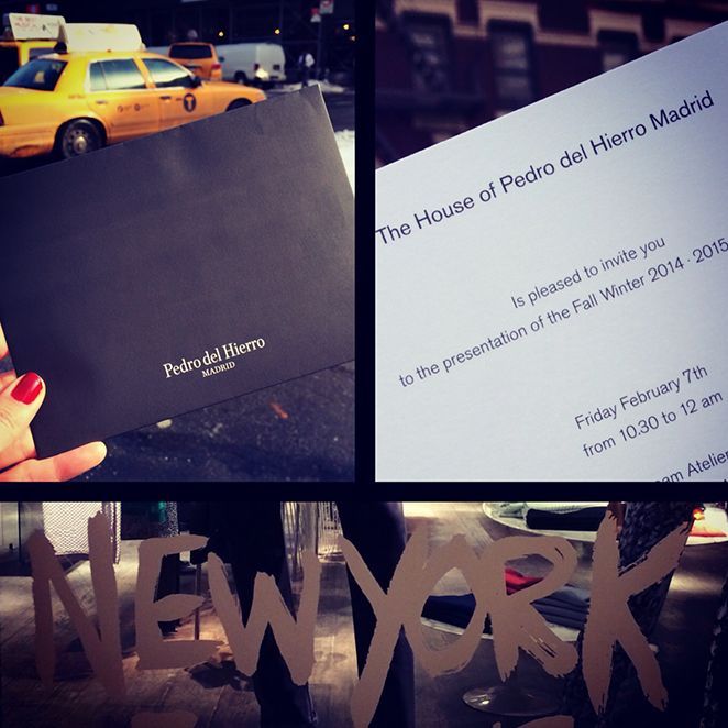 Pedro del Hierro vuelve a Nueva York próxima colección Otoño-Invierno 2013/14