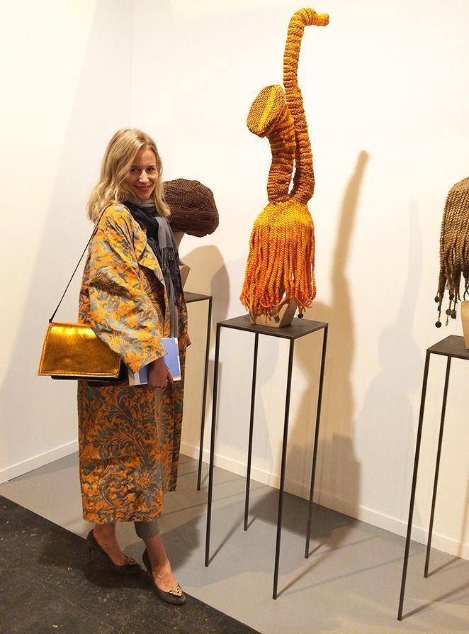 María León en ARCO Madrid con obras de la galería