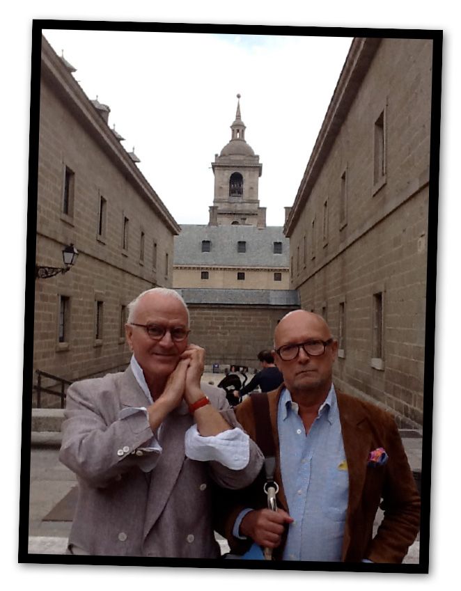 Carlos Garcia-Calvo, amigo de Manolo Blahnik, que me ha cuidado como una reina para que entrase con el mejor pie en Nueva York