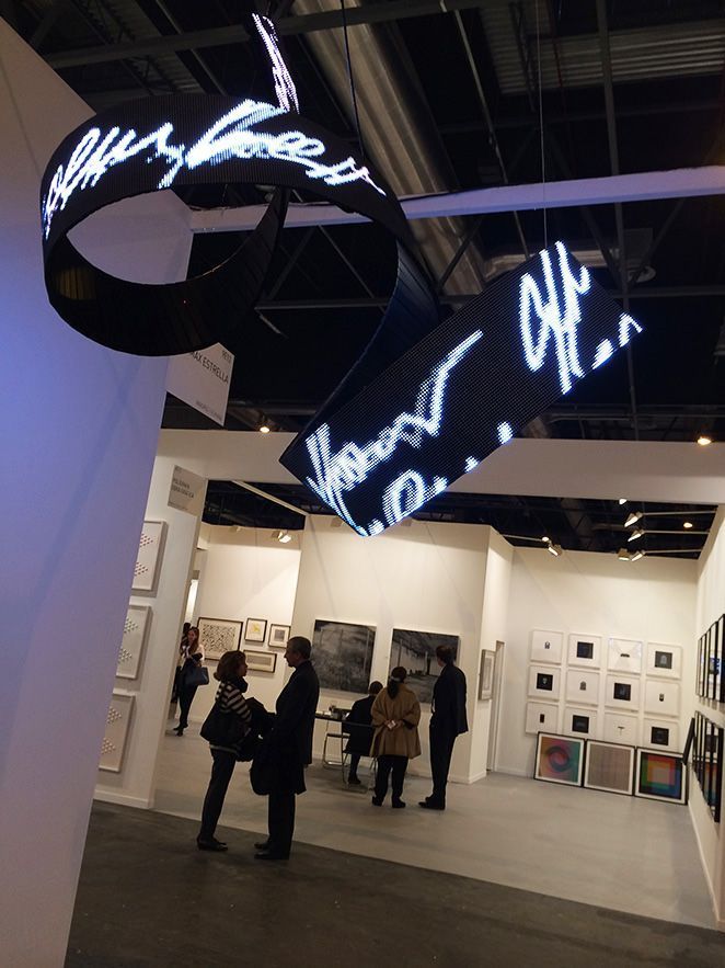 María León en ARCO Madrid con obras de la galería