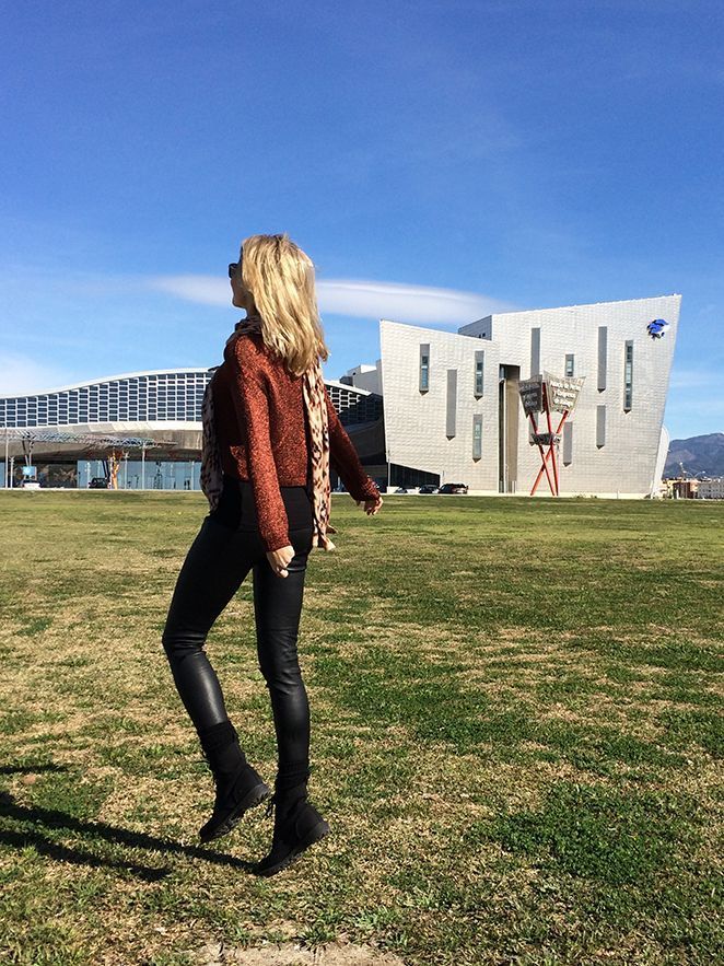 Sesión de fotos de estilo moda María León