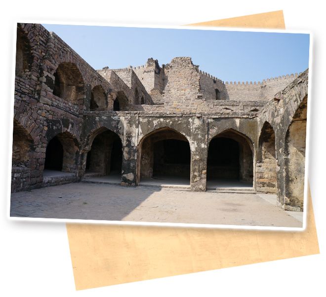 Fuerte de Golconda - Hyderabad