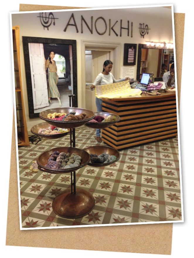 Anokhi, nuestra tienda preferida en esta primera parada en la India