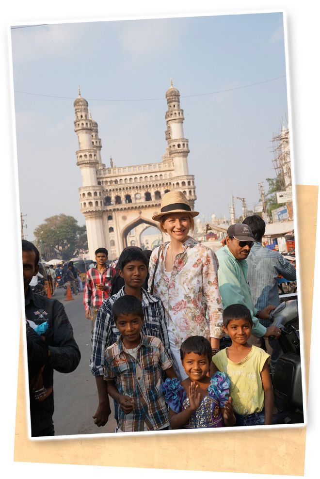 Charminar, construido en 1591 por Mohammed Quli Qutb - Hyderabad
