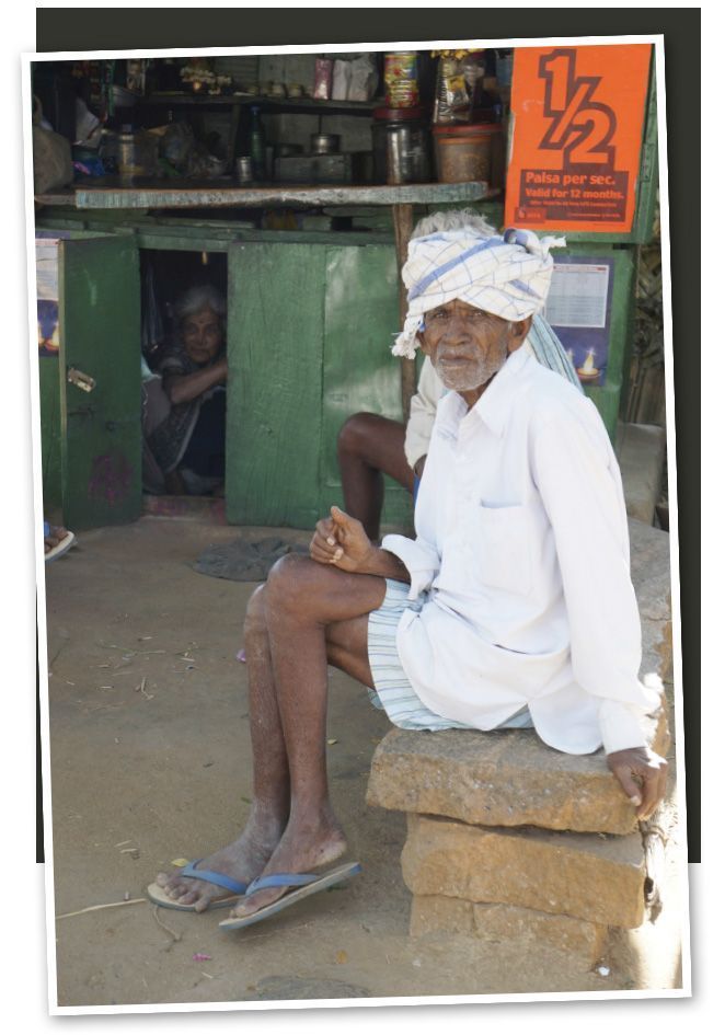 Hombre en la India