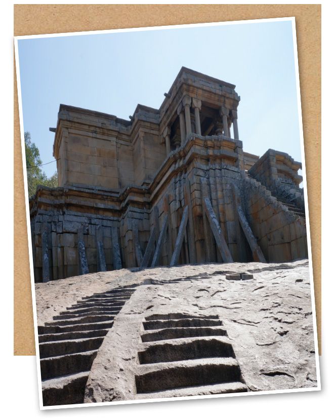 Imagen del templo por fuera