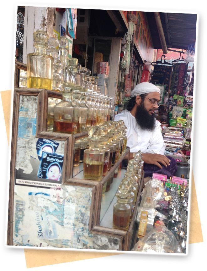 Licores en el Bazaar de Laad