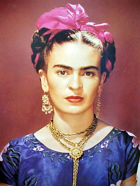 Tocado de flores de Frida Kahlo