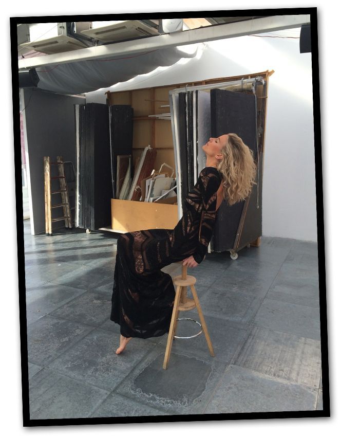 Algunas fotos del reportaje de la revista de moda Elle