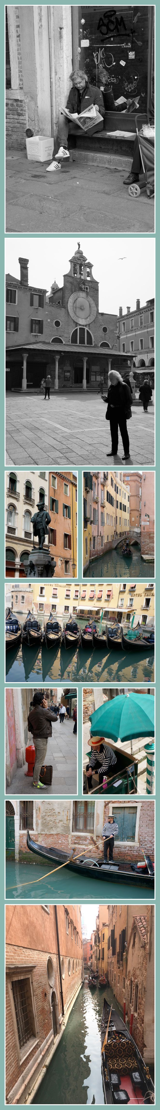 María León paseando por las callejuelas de Venecia María León paseando por las callejuelas de Venecia