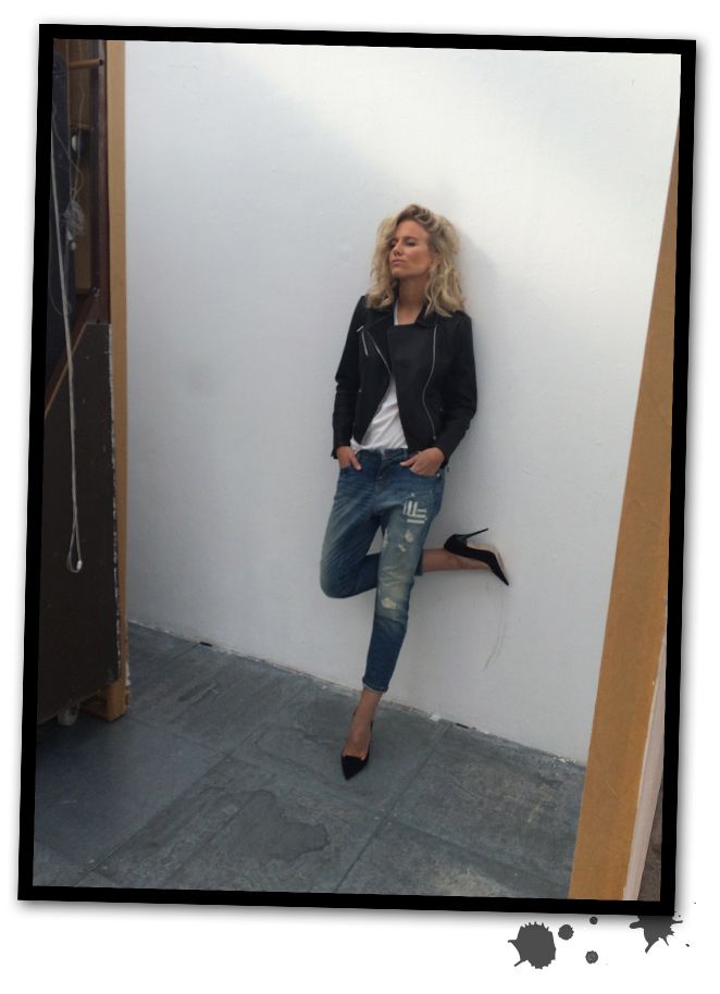 Algunas fotos del reportaje de la revista de moda Elle