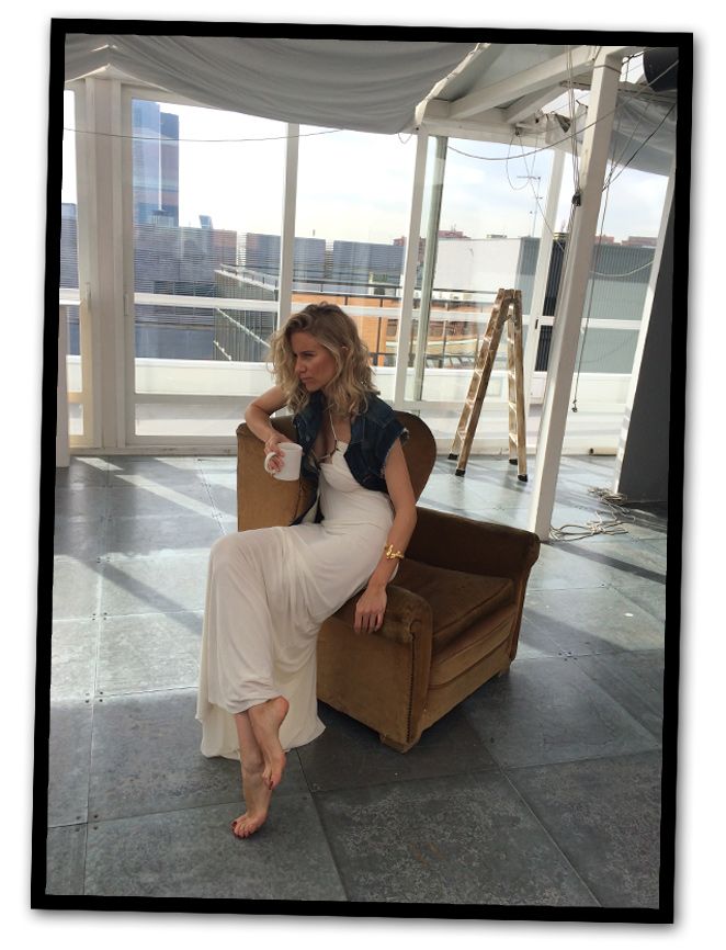 Algunas fotos del reportaje de la revista de moda Elle