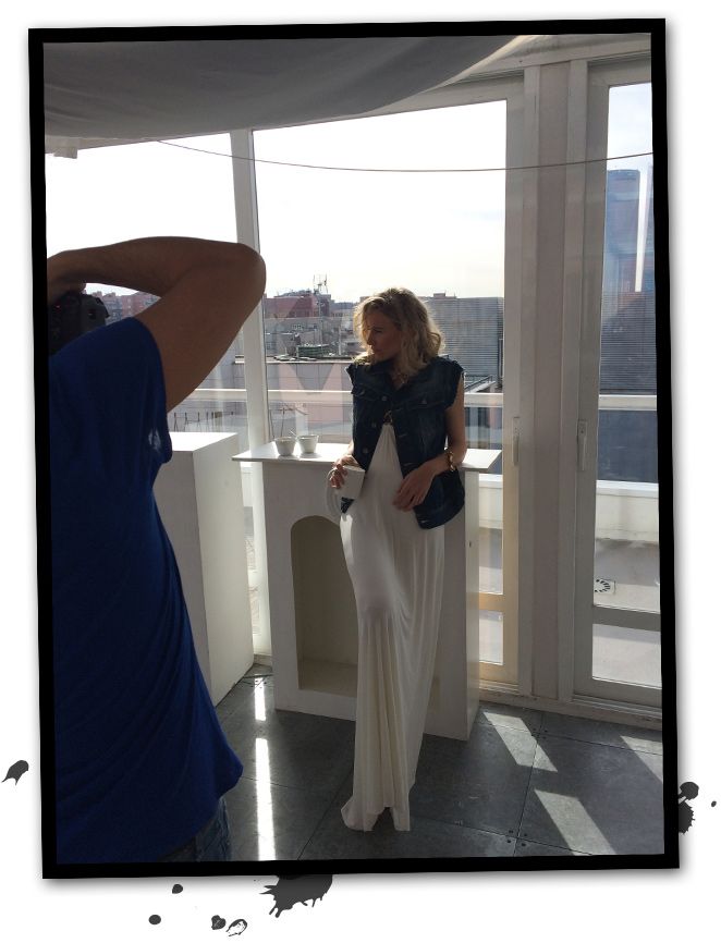 Algunas fotos del reportaje de la revista de moda Elle