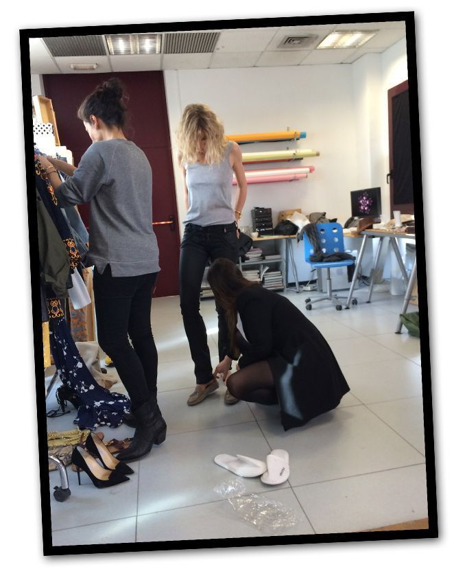 Algunas fotos del reportaje de la revista de moda Elle