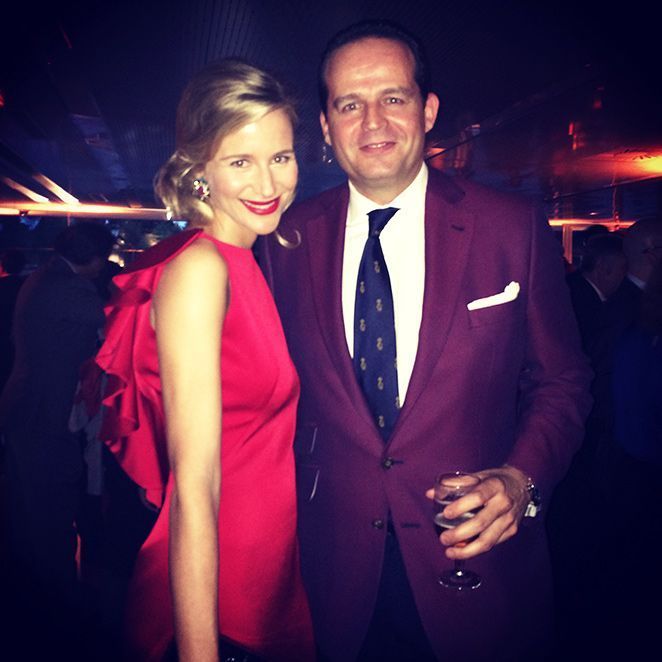 María León con su amigo Michi