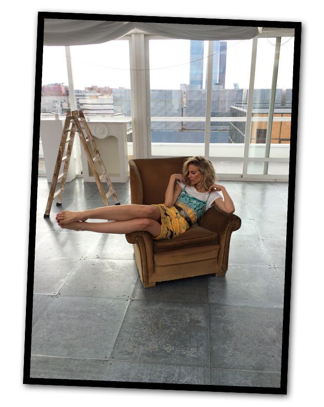 Algunas fotos del reportaje de la revista de moda Elle