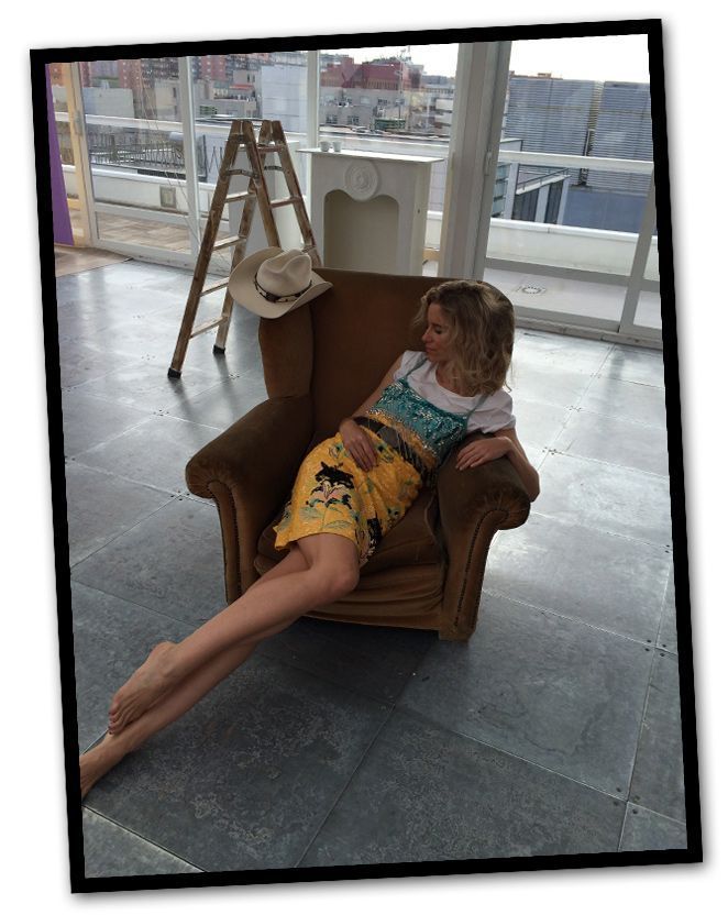 Algunas fotos del reportaje de la revista de moda Elle