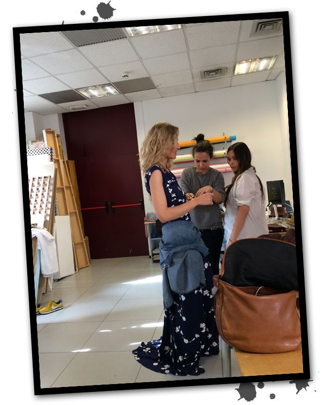 Algunas fotos del reportaje de la revista de moda Elle