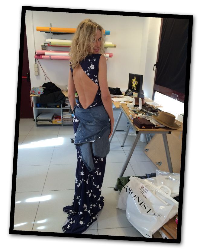 Algunas fotos del reportaje de la revista de moda Elle