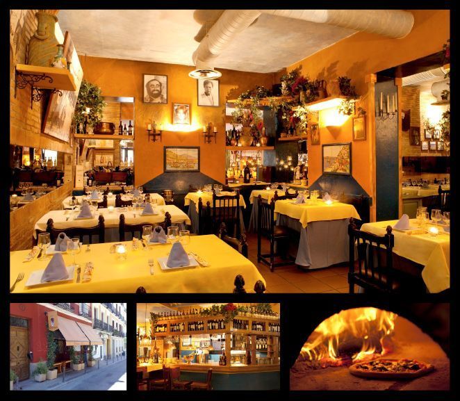 Restaurante Pulcinella. Calle de Regueros, 7 Restaurante Pulcinella. Calle de Regueros, 7