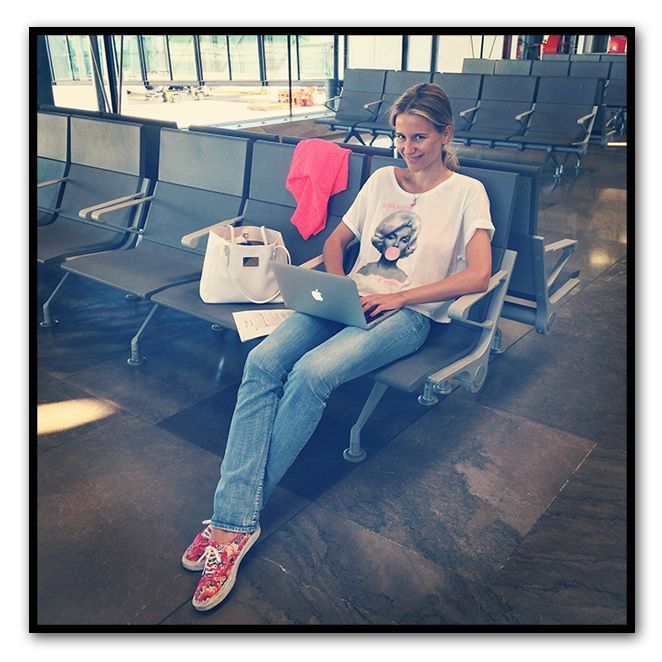 Maria León camino a Miami Fashion Week