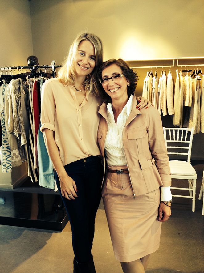 María León en la charla sobre Moda y Tendencias en la tienda de Pedro del Hierro María León en la charla sobre Moda y Tendencias en la tienda de Pedro del Hierro