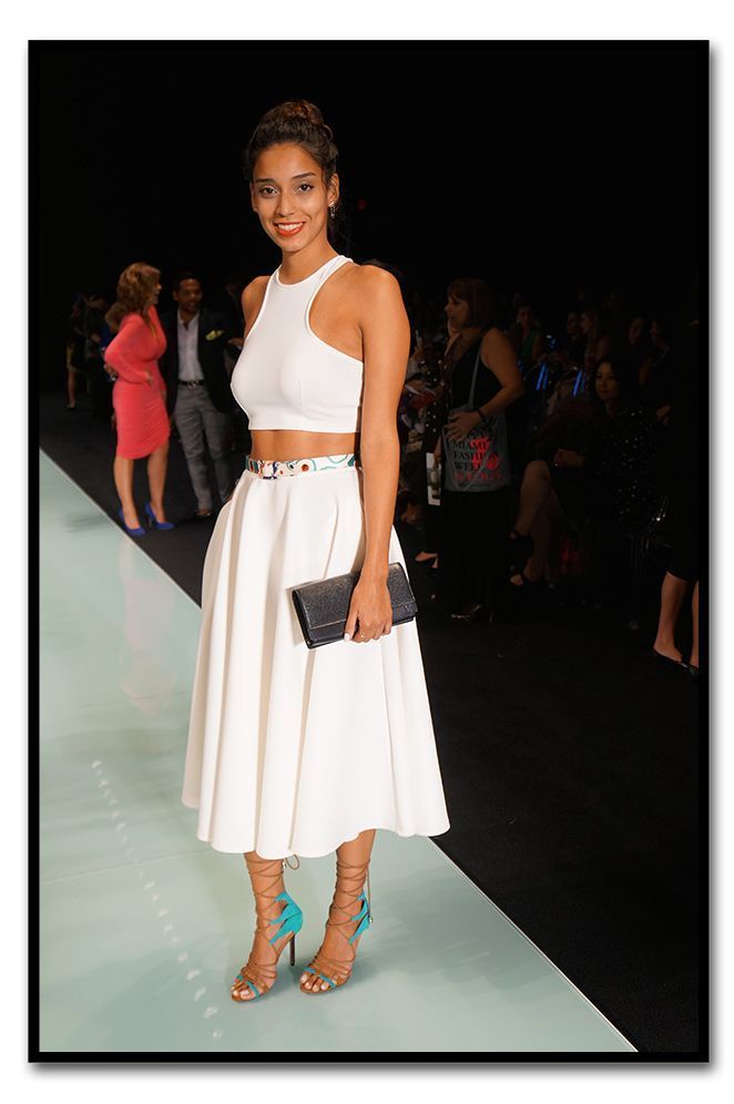 Momentos de moda por María León en Miami Fashion Week