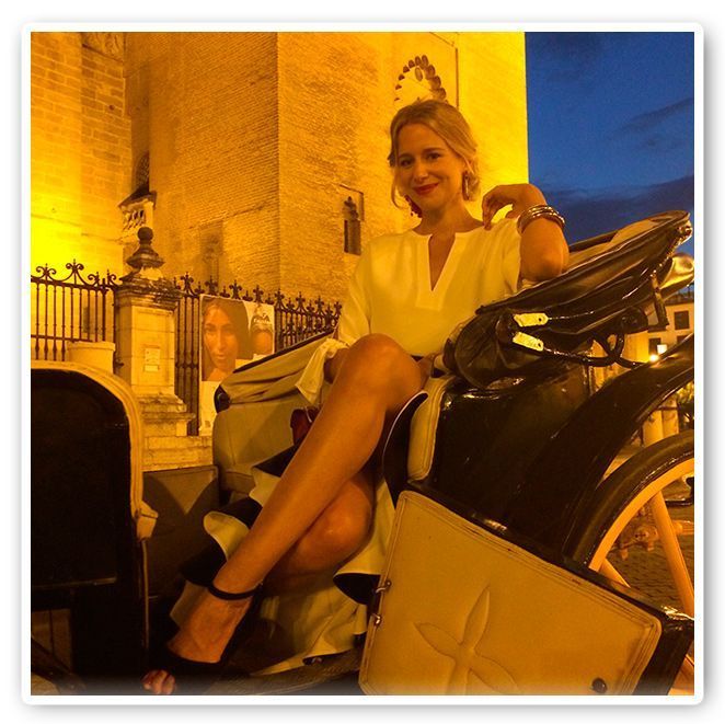 María León con la luz de las noches