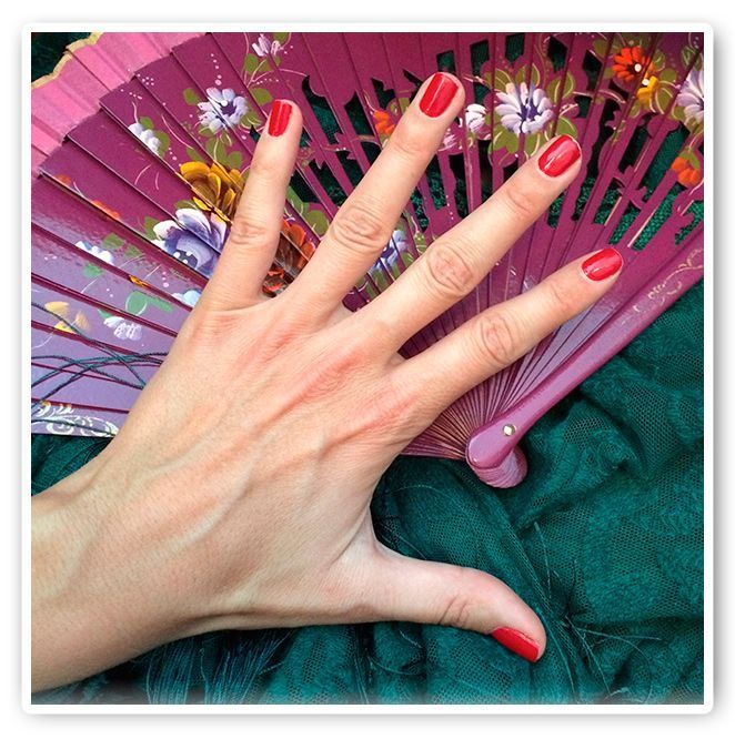 Manicura para la fería de Sevilla 2014