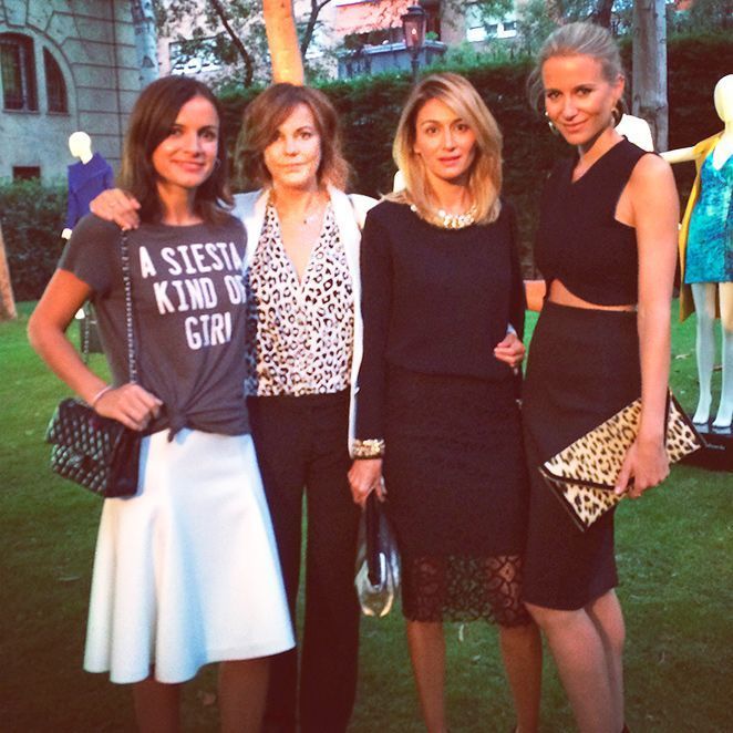 María León con Ana Sampietro, María Jurado y Cristina Piaget María León con Ana Sampietro, María Jurado y Cristina Piaget
