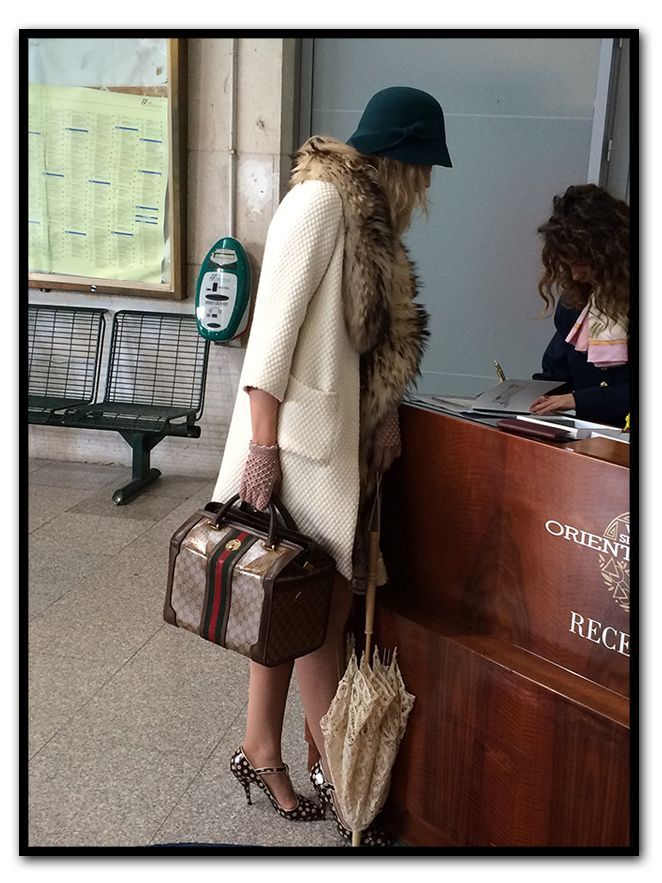 María León, viaje en el tiempo en el Venice Simplon-Orient-Express