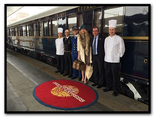 María León, viaje en el tiempo en el Venice Simplon-Orient-Express