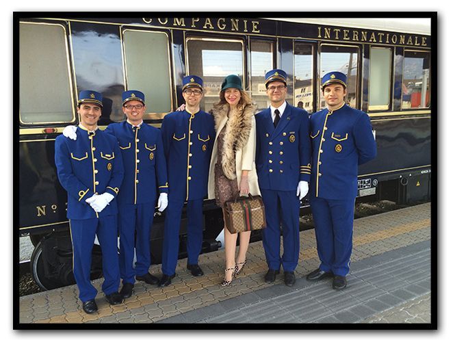 María León, viaje en el tiempo en el Venice Simplon-Orient-Express