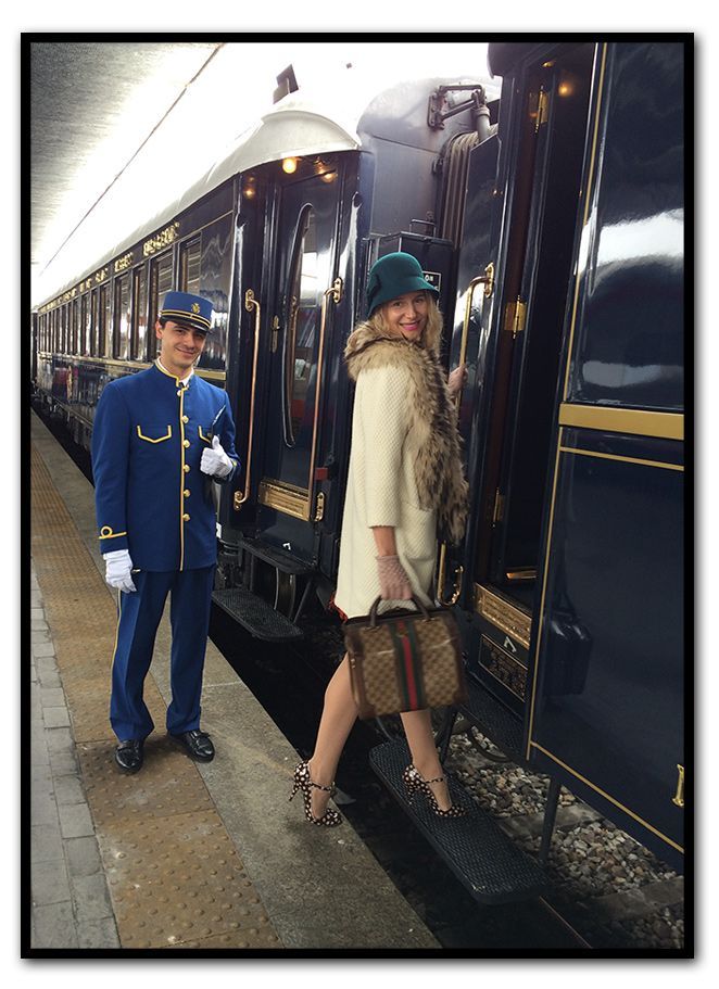 María León, viaje en el tiempo en el Venice Simplon-Orient-Express
